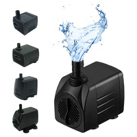 Pompe d'aquarium submersible miniature de luxe moderne en gros avec protection contre le fonctionnement à sec, filtre de circulation à sortie latérale pour aquarium domestique