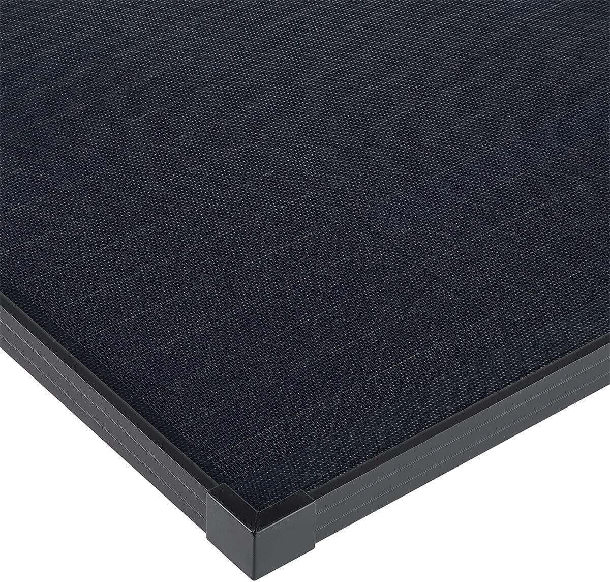 Durable 150W ETFE Glass <strong>Solar</strong> Module Full Black PV <strong>Solar</strong> <strong>Panel</strong> <strong>12V</strong> Non-Crack HBC System <strong>for</strong> <strong>RV</strong> Complete with Grid Batteries