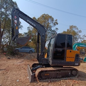 Excavadora Mini Volvo EC60C Usada de 6 Toneladas con Motor y Caja de Cambios en Stock, Gran Oferta, Excavadora Volvo EC60C Usada de 6 Toneladas - Product Image 6
