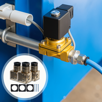 Connecteur de vanne solénoïde ALITAIR type A, voyant lumineux LED, prise solénoïde hydraulique pour connexion de bobine