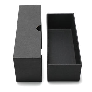 Étui à lunettes en papier kraft, rectangle, couleur unie, boîte d'emballage avec couvercle supérieur et inférieur pour lunettes optiques, été 2024 - Product Image 3