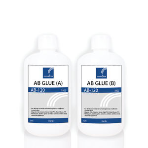 High Heat Resistance <b>Epoxy</b> Resin Ab Glue Light Cyan or Red Liquid Part Ab Glue <b>Epoxy</b> - Product Image 1