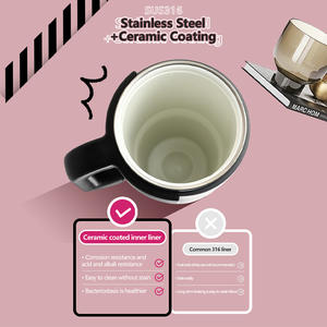 Кружки и чашки оптом 40 унций Двойная стенка из нержавеющей стали пивной стакан с ручкой пивные кружки с крышкой из соломы - Product Image 5