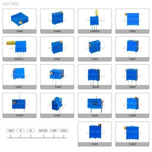 Potentiomètre de coupe de précision 3323P original série 3323 102 105 201 501 5K 25K 50K 250K 500K Ohm résistance variable réglable - Product Image 4