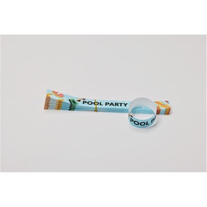 [Pulseras AnyWristband] Pulseras personalizables de YUPO a todo color, tipo individual de 25 mm (1 pulgada) para control de acceso - Product Image 1