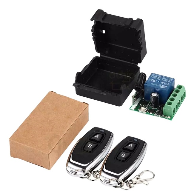 433Mhz Universal Wireless Remote Control Switch DC 12V 1CH Relay Receiver Module RF Transmitter 433 Mhz Remote Controls