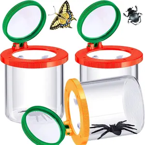 Bug Jar Magnifying Insect Box Insert Bug Viewer Bug Magnifier Container for Science Nature Exploration Tool Specimen Viewer