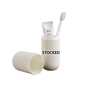 Toothbrush <b>Holder</b> Travel Toothbrush Case <b>Toothpaste</b> Toothbrush Storage Containers Portable Mouthwash Cup Carrier - Product Image 1