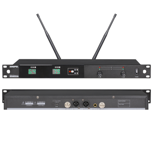 Shupu SKM-2010 45cm không dây ngưng kim loại microphone 2-kênh kỹ thuật số thí điểm cho nhà thờ giảng dạy các cuộc họp hội nghị - Product Image 2