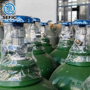 Bombola di <span class=keywords><strong>Gas</strong></span> in Acciaio Senza Saldatura di Alta Qualità, Standard ISO9809-3, 40L, per Ossigeno, Azoto, Argon, Elio, CO2 e Tutti i Tipi di <span class=keywords><strong>Gas</strong></span> - Product Image 6