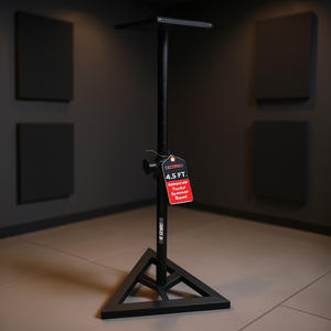 Soporte para Altavoz S-Core de 4.5 Pies con Base Triangular Ajustable y Poste de 35 mm para Monitores de Estudio - Product Image 2