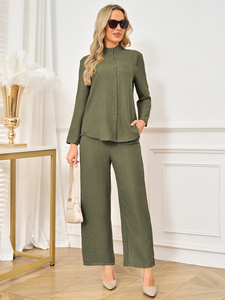 Vente en gros d'ensemble de vêtements islamiques bon marché tenue de travail chic pour femmes costumes pour femmes tenue de bureau dubaï turquie pour dames dame de bureau - Product Image 2