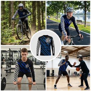 <span class=keywords><strong>Camiseta</strong></span> Personalizada para Motociclismo, Jersey de Motocross, Ropa para Bicicleta de Montaña, <span class=keywords><strong>Camiseta</strong></span> para Ciclismo Todoterreno - Product Image 2