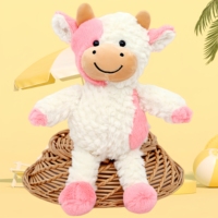 Peluches de vaches laitières unisexes de 30 cm (12 pouces) en gros, cadeaux pour enfants, jouets en peluche d'animaux de la ferme