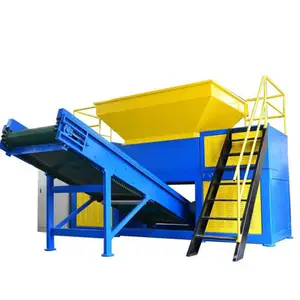 Gỗ Pallet Shredder/Nhựa Khối Shredder Máy