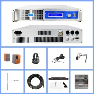 Émetteur <span class=keywords><strong>FM</strong></span> intégré Full Studio YXHT-1, 800W avec alimentation par antenne pour <span class=keywords><strong>radio</strong></span> et communication air-terre - Product Image 2