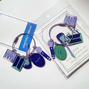Wholesale Custom J-HOPE JIMIN JK Youth Acrylic Double-Sided <b>Key</b> <b>Ring</b> Pendant UV Printing Fashion Trend Souvenir - Product Image 3