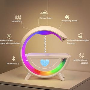 Humidificateur de gouttelettes <span class=keywords><strong>d</strong></span>'<span class=keywords><strong>eau</strong></span> anti-gravité en forme de chaud haut-parleur ménage USB humidificateur de lumière anti-gravité à ultrasons - Product Image 3
