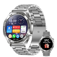 Smartwatch AK83 Nuovo 2026 Direttamente dalla Fabbrica, Display HD da 1.46'', Batteria 400mAh, Chiamate BT, IPX8, Monitoraggio Frequenza Cardiaca e SpO2, Multisport, Fitness, Sonno, AI Vocale, Musica, Cinturino in Silicone