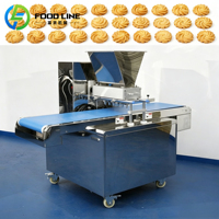 Machine de production automatique de biscuits au gingembre industrielle, machine à former des biscuits pour les petites entreprises