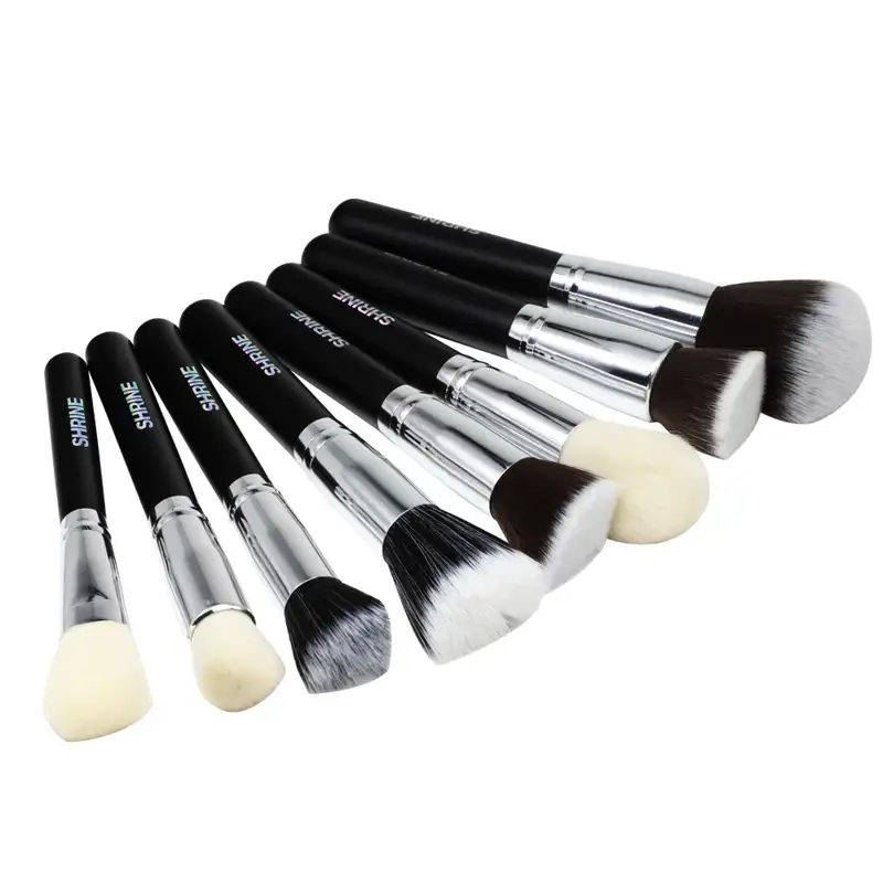 Brushes Private Label Professional Foundation Glitter Blending Makeup Brushes Set