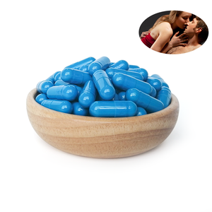 Blue <b>Herbal</b> <b>Supplement</b> Capsules Energy and Immune Support Adult Wellness OEM Private Label - Product Image 2