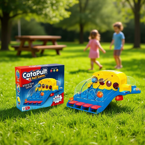 Mi Casita Catapult Ball Game Interactive Two Person Bounce Outdoor Toy For Kids Ages 2 To 4 Years - Product Image 2