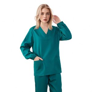 Fashionable <b>Scrub</b> Suit Design Quick Dry <b>Scrub</b> Suit Long Sleeve - Product Image 1