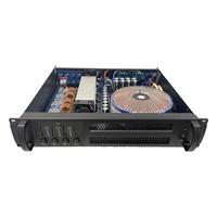 1300W * 4 amplificateur de puissance 4 canaux classe D transformateur amplificateur 2U châssis numérique stéréo haute puissance amplificateur