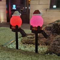 Lampes solaires décoratives pour extérieur, étanches, LED blanc chaud, lumières de Noël pour jardin, IP54, pour route