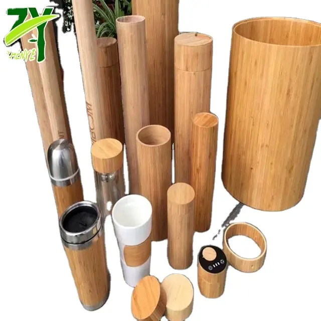 ZY-829竹管環境にやさしい竹キャニスターセット