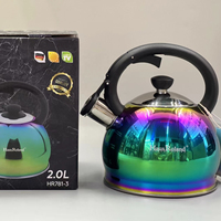 HausRoland Bouilloire sifflante chinoise à faible MOQ pour cuisinière, en acier inoxydable, pour thé et eau