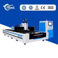 Machine de découpe laser à fibre CNC avec table d'échange 1000W pour laiton, titane, aluminium