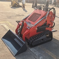 Hersteller Mini-Raupenlader mit Dieselantrieb CE-Zertifiziert Kleiner Landwirtschaftlicher Frontlader 1 Tonne 0,5 Tonne Landwirtschaftlicher Kompaktlader mit Raupenantrieb