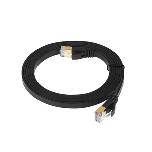 High quality Flat cat6 cat7 cat8 network <strong>patch</strong> <strong>cord</strong> slim 3m utp Ftp RJ45 - Product Image 3