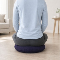 Coussin d'assise gonflable floqué doux, portable, pour soulager la pression, pour la rééducation médicale et l'usage domestique