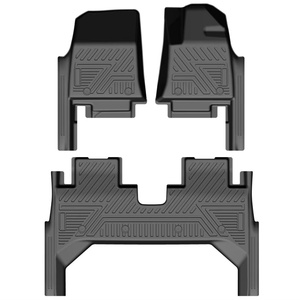 พรมปูพื้นรถยนต์ TPE 5D 7D คุณภาพพรีเมียม กันลื่น กันน้ำ ออกแบบพิเศษสำหรับรถยนต์ BYD SHARK 06 ปิดคลุมพื้นที่เต็มที่ ดูแลรักษาง่าย - Product Image 1