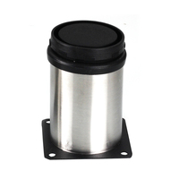 Accessoires modernes en acier inoxydable durables en métal décoratif de jambe de canapé de Chrome de meubles magnifiques de meubles d'école pour la jambe d'armoire