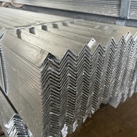 Barra Angular de Acero Dulce Galvanizado en Caliente en Forma de L con Ranuras y Orificios Perforados para Construcción de Barreras Ferroviarias, Marítimas y Viales