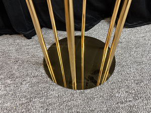 Высококачественный блестящий золотой и серебряный канделябр с 6 ветвями, подставка для свадебной дорожки - Product Image 4