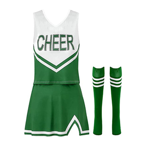 OEM Logo personnalisé Nouveautés Produits tendance Uniformes de cheerleading Ensembles Jupes pour filles Strass Imprimés Sublimations Adultes - Product Image 3
