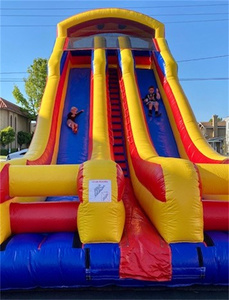 Cao nóng bán đông lạnh <span class=keywords><strong>30</strong></span> chân cao <span class=keywords><strong>Inflatable</strong></span> trượt nước <span class=keywords><strong>Inflatable</strong></span> lâu đài với trượt <span class=keywords><strong>bouncy</strong></span> - Product Image 5