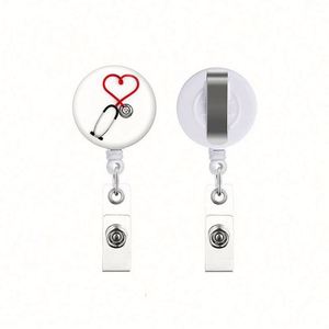 ที่หนีบบัตรพยาบาลคุณภาพสูง พร้อมสายคล้องแบบยืดหดได้ ตัวล็อคแบบง่าย - Product Image 3