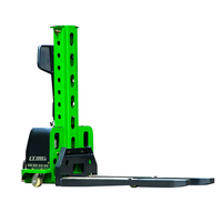Gerbeur semi-électrique auto-chargeur LTMG 0,5 tonne, gerbeur de palettes 500 kg, chariot élévateur auto-élévateur d'entrepôt, homologué CE
