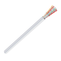 Cable Telefónico UTP Cat3 Multipares, Frecuencia 50/100MHz, Impedancia 100, con Cordón de Nylon para Sistemas PBX, Intercomunicadores Analógicos