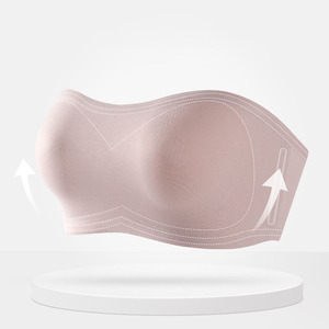 1283 femmes <span class=keywords><strong>Silicone</strong></span> <span class=keywords><strong>Bandeau</strong></span> <span class=keywords><strong>soutien</strong></span>-<span class=keywords><strong>gorge</strong></span> antidérapant <span class=keywords><strong>sans</strong></span> couture <span class=keywords><strong>sans</strong></span> fil <span class=keywords><strong>sans</strong></span> bretelles bustier tubulaire pour dames <span class=keywords><strong>sans</strong></span> couture filles Yoga soutiens-<span class=keywords><strong>gorge</strong></span> - Product Image 6