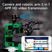 Yahboom AI DOFBOT, Modelo Grande con Brazo Robótico 6DOF, Compatible con Programación en Python y Kit de Aprendizaje de Reconocimiento Facial
