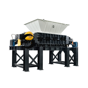 Trituradora de doble/dos ejes <span class=keywords><strong>SOYU</strong></span> para trituradora de madera y plástico de metal - Product Image 2