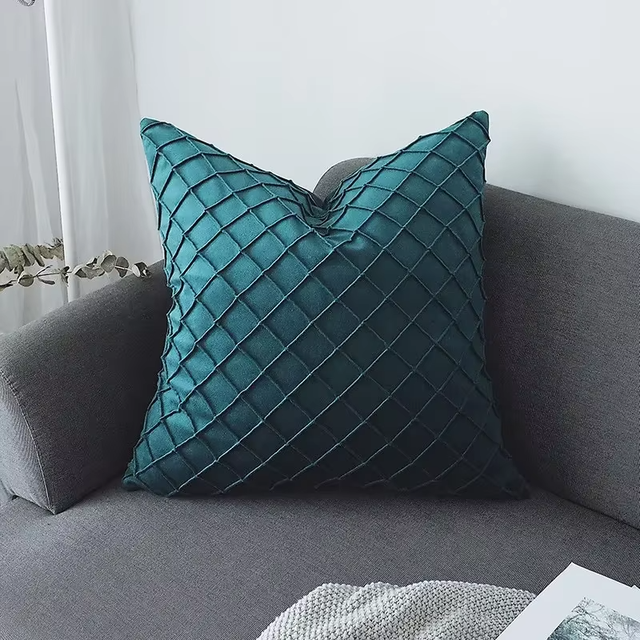 Soft Velvet Pillowcase Decorative Cushion Cover for Sofa Funda Cojin Nordic Ins Fashion Throw Pillow Cover Home Decoration