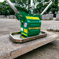 Lève-pieds à ventouse électrique portable 200 kg pour travaux de construction en béton et de pose de pavés